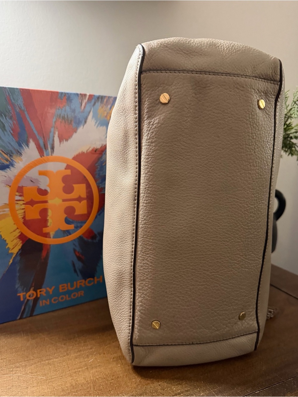 Tory Burch Thea Triple Zip Satchel Bag - Picture 4 of 16